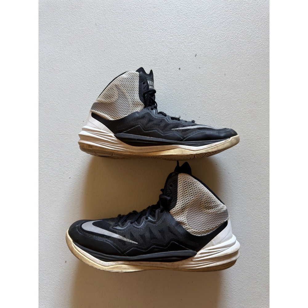 Nike Prime Hype DF II Black Metallic Silver Size 10.5 #3162